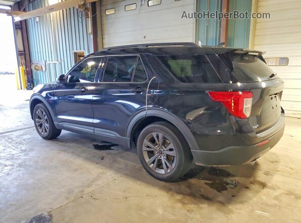 1FMSK8DH9NGB09505 2022 FORD EXPLORER Black Tył lewy