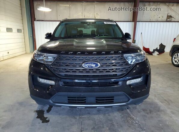 1FMSK8DH9NGB09505 2022 FORD EXPLORER Black Widok z przodu