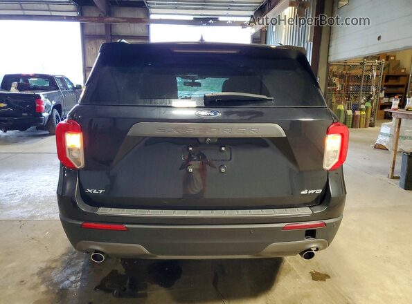 1FMSK8DH9NGB09505 2022 FORD EXPLORER Black Widok z tyłu
