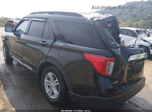 1FMSK8DH9NGC10253 2022 FORD EXPLORER Black Հետևի ձախ