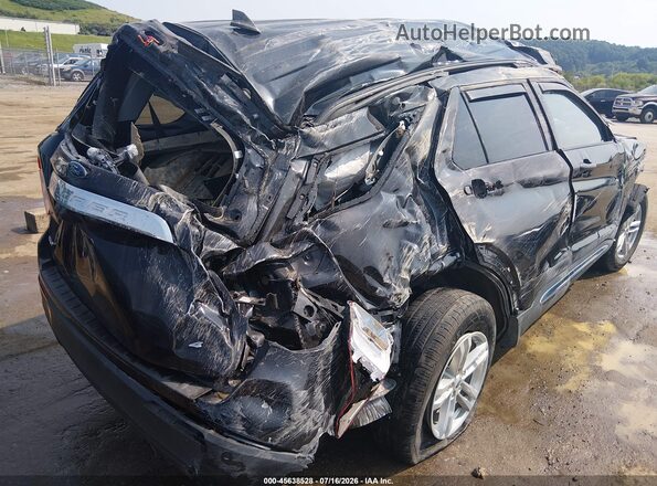 1FMSK8DH9NGC10253 2022 FORD EXPLORER Black Հետևի աջ