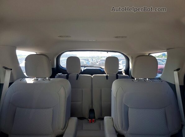 1FMSK8DH9NGC17803 2022 FORD EXPLORER White Vista de los asientos traseros