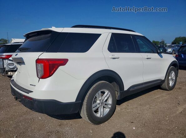 1FMSK8DH9NGC17803 2022 FORD EXPLORER White Trasero derecho