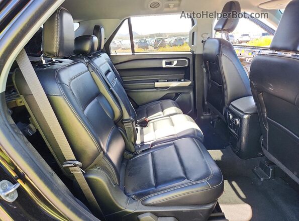 1FMSK8DH9PGA22612 2023 FORD EXPLORER Black უკანა სავარძლების ხედი