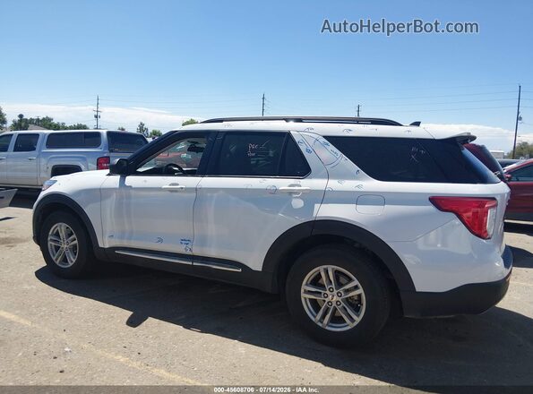 1FMSK8DH9PGA56212 2023 FORD EXPLORER Белый Панорамный вид салона 360°