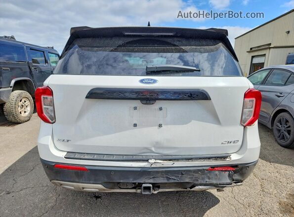 1FMSK8DH9PGB43592 2023 FORD EXPLORER White Vista trasera