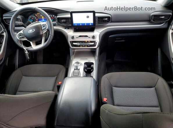1FMSK8DH9RGA33080 2024 FORD EXPLORER Gray Dashboard view