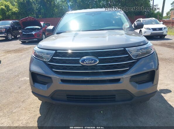 1FMSK8DH9RGA61266 2024 FORD EXPLORER Gray Вид щитка приладів