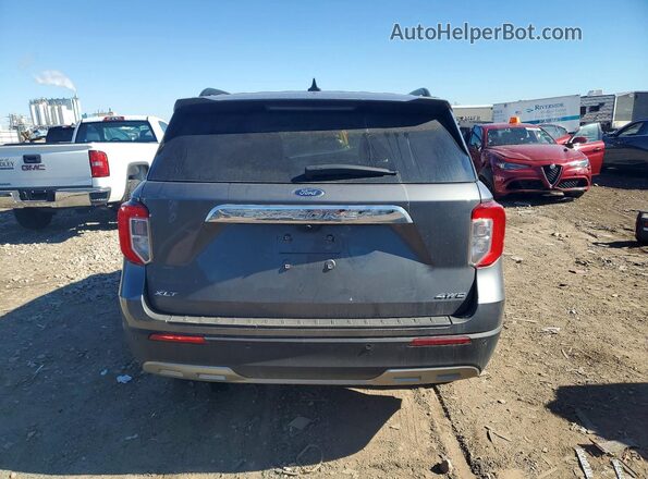 1FMSK8DH9RGA80240 2024 FORD EXPLORER Gray Vista trasera