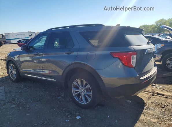 1FMSK8DH9RGA80240 2024 FORD EXPLORER Gray Trasero izquierdo