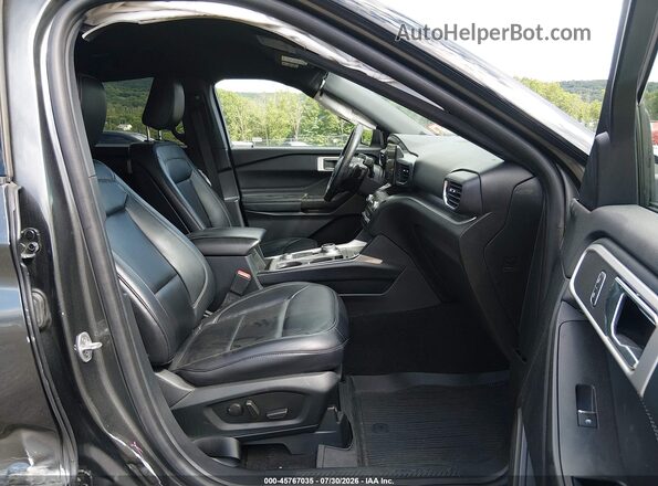1FMSK8DHXLGA33046 2020 FORD EXPLORER Gray Widok wnętrza z przodu