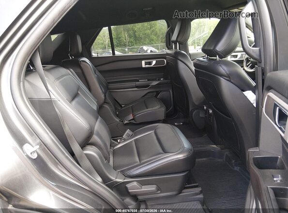 1FMSK8DHXLGA33046 2020 FORD EXPLORER Gray Widok naklejki z numerem VIN