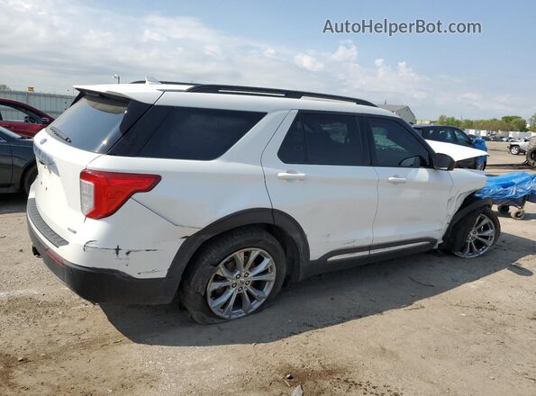 1FMSK8DHXLGA43897 2020 FORD EXPLORER White Tył prawy