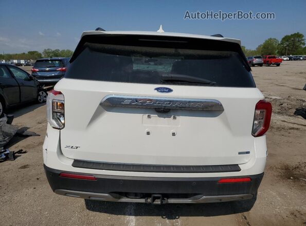1FMSK8DHXLGA43897 2020 FORD EXPLORER White Widok z tyłu