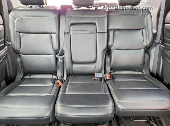 1FMSK8DHXLGB99518 2020 FORD EXPLORER Black Հետևի նստատեղերի տեսք