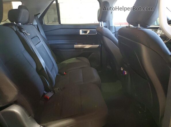 1FMSK8DHXLGC56347 2020 FORD EXPLORER Charcoal Rear interior view