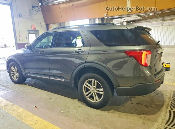 1FMSK8DHXLGC56347 2020 FORD EXPLORER Charcoal Rear left