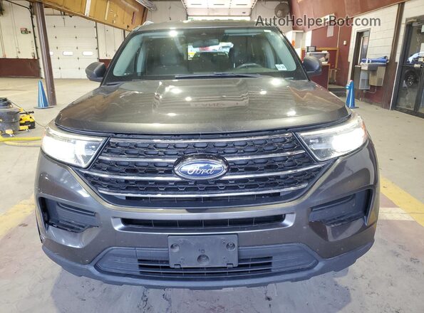 1FMSK8DHXLGC56347 2020 FORD EXPLORER Charcoal 360 interior view