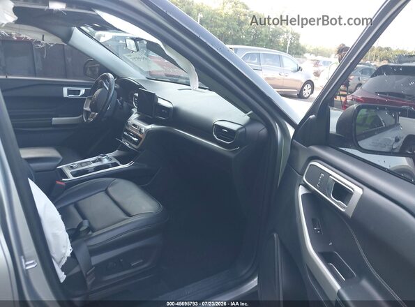 1FMSK8DHXLGC77635 2020 FORD EXPLORER Silver წინა სალონის ხედი