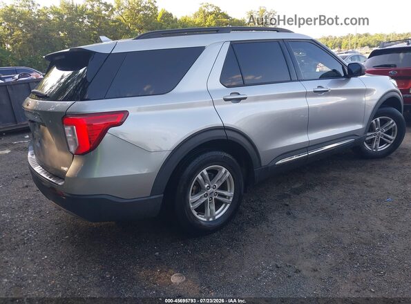 1FMSK8DHXLGC77635 2020 FORD EXPLORER Silver უკანა მარჯვენა
