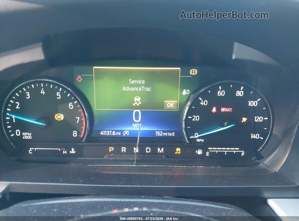 1FMSK8DHXLGC77635 2020 FORD EXPLORER Silver უკანა სავარძლების ხედი
