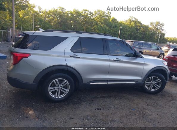 1FMSK8DHXLGC77635 2020 FORD EXPLORER Silver უკანა სალონის ხედი