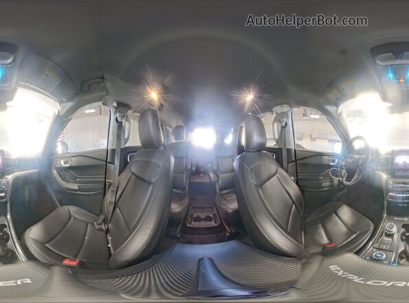 1FMSK8DHXLGC87291 2020 FORD EXPLORER Silver 360 interior view