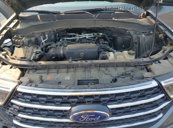 1FMSK8DHXMGA31959 2021 FORD EXPLORER Gray Engine compartment view