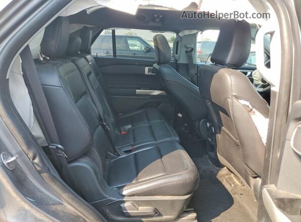1FMSK8DHXMGA31959 2021 FORD EXPLORER Gray Rear interior view