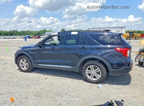 1FMSK8DHXMGA98819 2021 FORD EXPLORER Black Задня ліва чверть