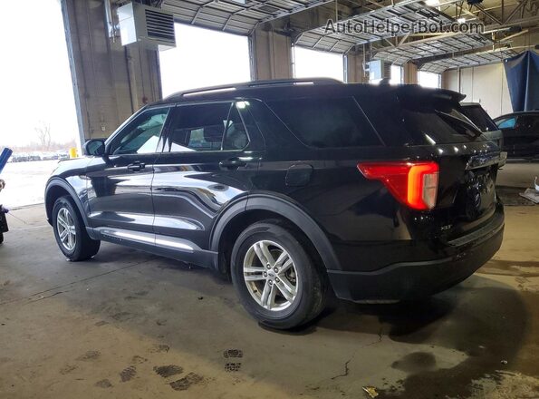 1FMSK8DHXMGB20494 2021 FORD EXPLORER Black უკანა მარცხენა