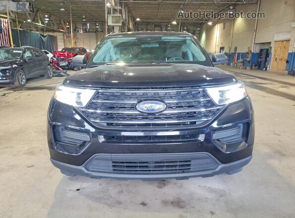1FMSK8DHXMGB20494 2021 FORD EXPLORER Black წინა ხედი