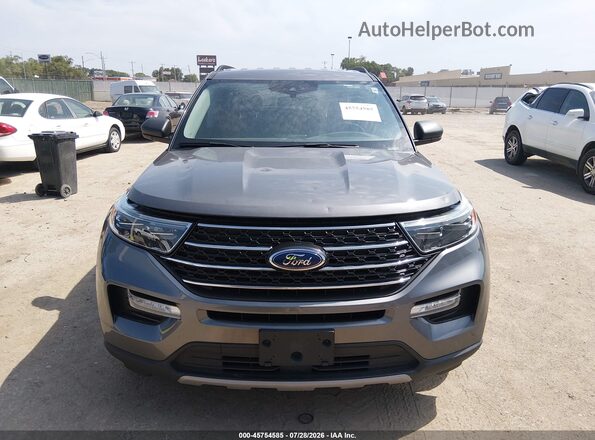 1FMSK8DHXMGB32189 2021 FORD EXPLORER Gray Widok zestawu wskaźników