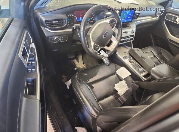 1FMSK8DHXMGB78086 2021 FORD EXPLORER Gray წინა პანელის ხედი