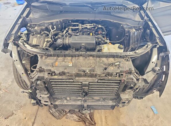 1FMSK8DHXMGB78086 2021 FORD EXPLORER Gray ძრავის განყოფილების ხედი