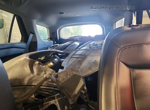 1FMSK8DHXMGB78086 2021 FORD EXPLORER Gray უკანა სავარძლების ხედი