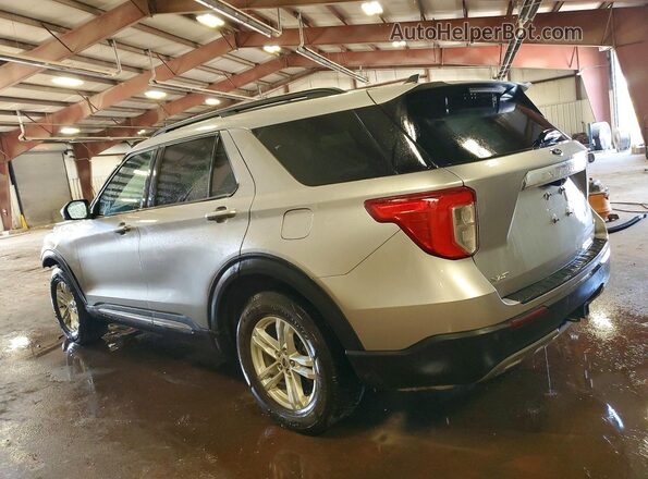 1FMSK8DHXMGB88245 2021 FORD EXPLORER Silver Задня ліва чверть