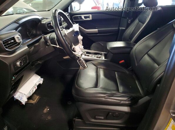 1FMSK8DHXMGB88245 2021 FORD EXPLORER Silver Вид салону спереду
