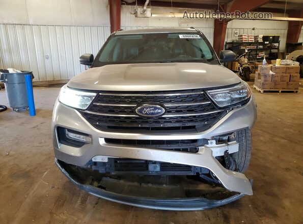 1FMSK8DHXMGB88245 2021 FORD EXPLORER Silver Вид спереду