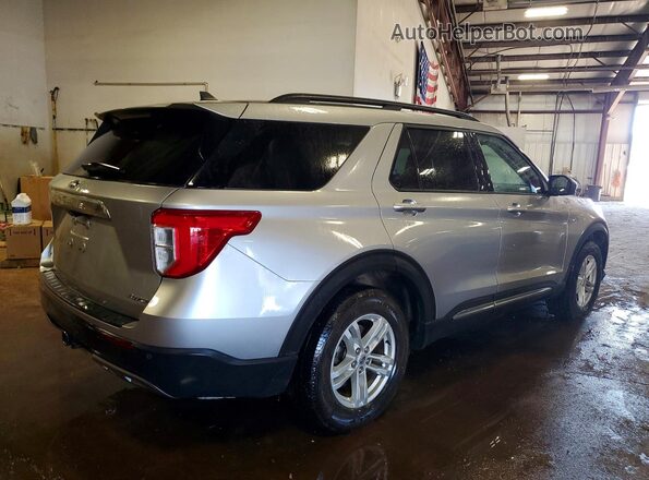 1FMSK8DHXMGB88245 2021 FORD EXPLORER Silver Задня права чверть