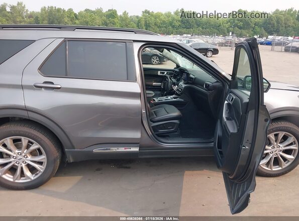 1FMSK8DHXNGC17017 2022 FORD EXPLORER Gray Vista interior delantera