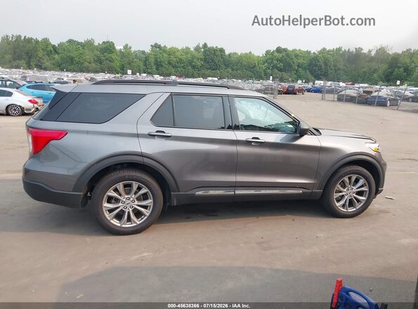 1FMSK8DHXNGC17017 2022 FORD EXPLORER Gray Vista interior trasera