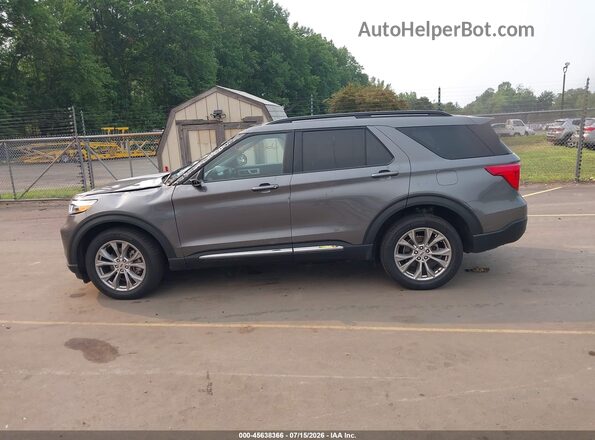 1FMSK8DHXNGC17017 2022 FORD EXPLORER Gray Vista interior de 360 grados