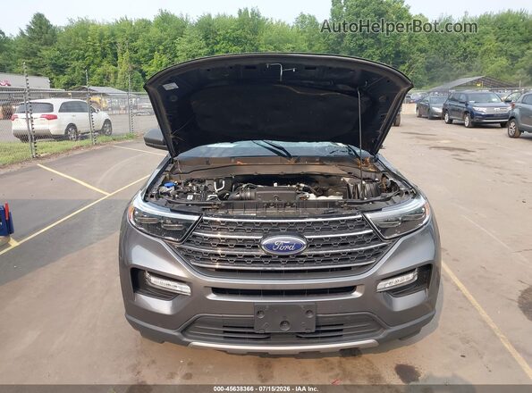 1FMSK8DHXNGC17017 2022 FORD EXPLORER Gray Vista trasera