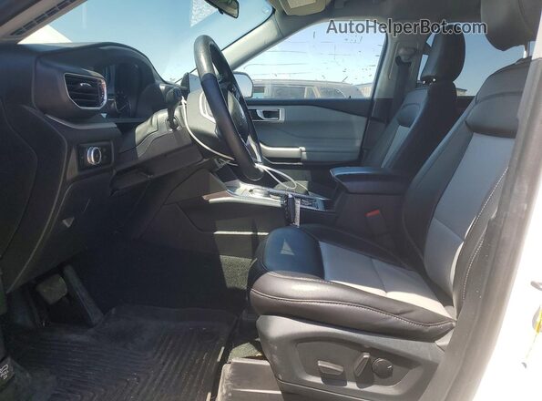 1FMSK8DHXPGA65436 2023 FORD EXPLORER White Вид салону спереду
