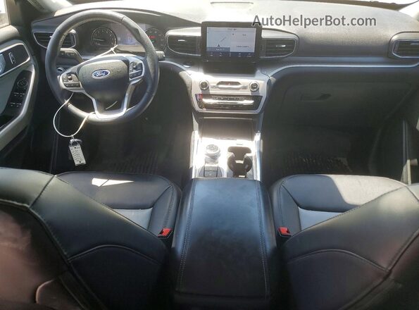 1FMSK8DHXPGA65436 2023 FORD EXPLORER White Вид панелі приладів