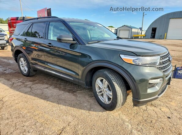 1FMSK8DHXPGC15660 2023 FORD EXPLORER Green Առջևի աջ
