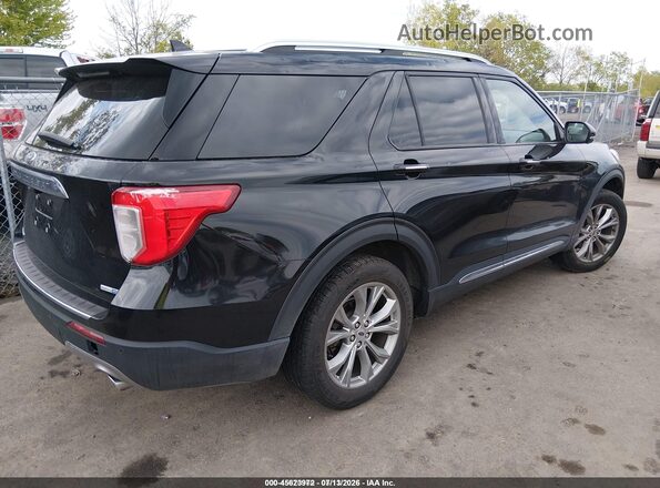 1FMSK8FH0LGA12560 2020 FORD EXPLORER Black Rear right