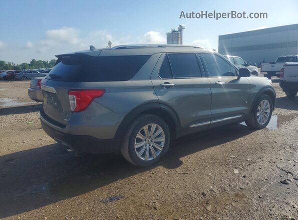 1FMSK8FH0LGB42791 2020 FORD EXPLORER Серый Задняя правая четверть