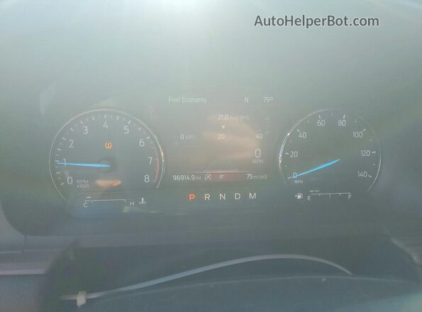 1FMSK8FH0LGB42791 2020 FORD EXPLORER Серый Вид щитка приборов